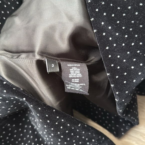 Theory Velvet Cinched Dotted Blazer - Picture 13 of 13